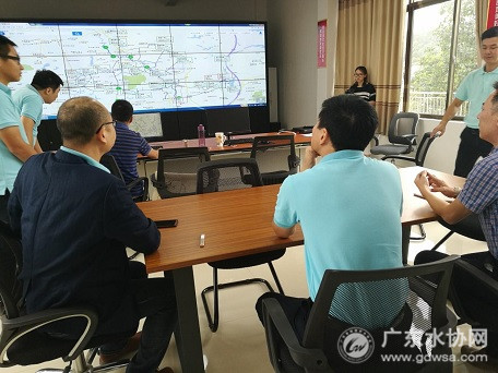 虎门水司赴兄弟单位取经,借鉴学习智慧水务建设经验