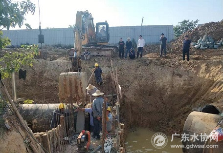 惠阳供水:通宵达旦抢工期 争分夺秒保供水